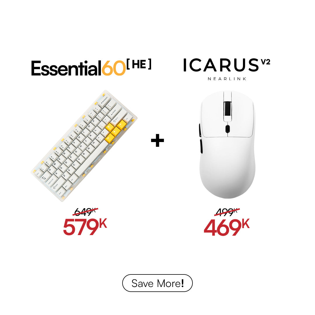 [BUNDLE] Essential60 HE Keyboard & Mouse Bundle