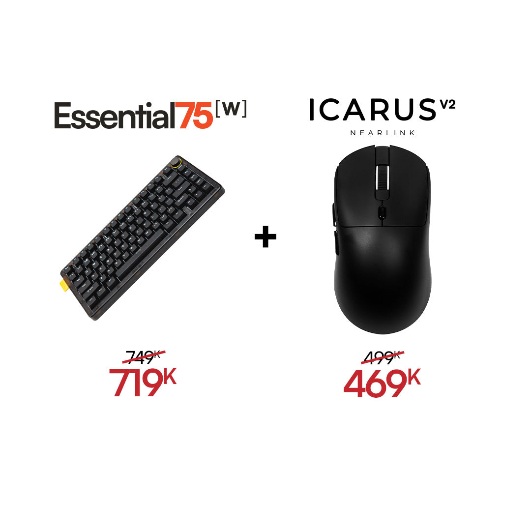 [BUNDLE] Essential75W Wireless Keyboard & Mouse Bundle