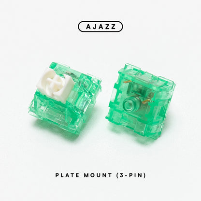 AJAZZ AS Mist Green Linear Switch Plate Mount