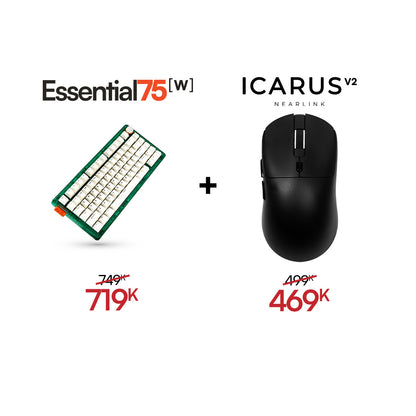 [BUNDLE] Essential75W Wireless Keyboard & Mouse Bundle