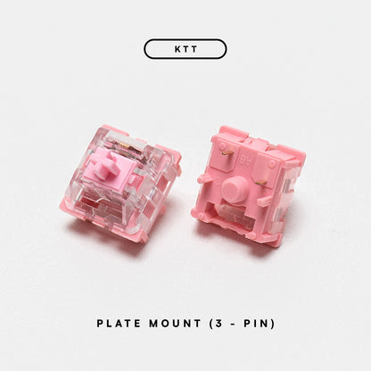 KTT Rose Linear Switch 63.5g PCB Mount