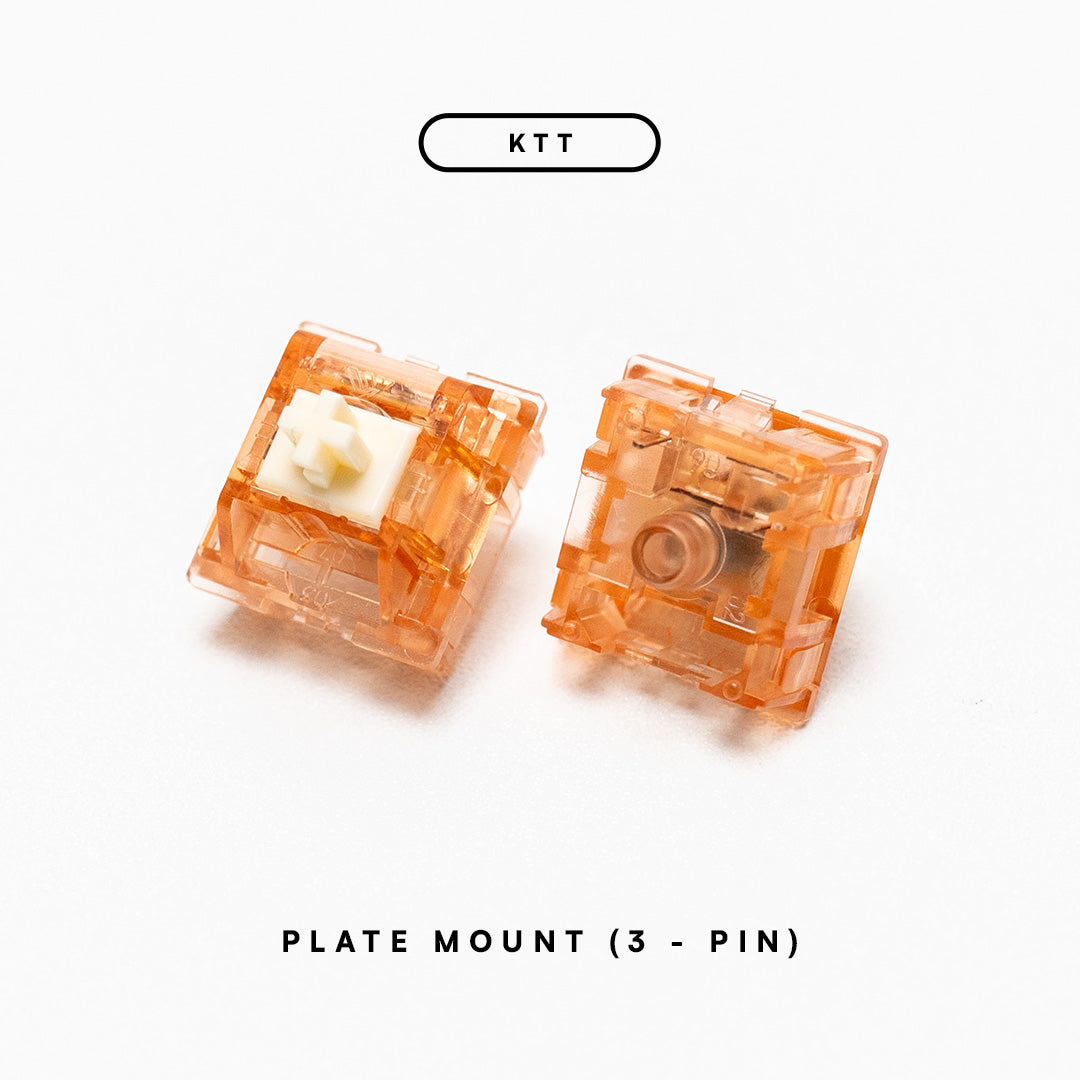 KTT Silent Linear AKA Light Sound Switch 55g Plate Mount