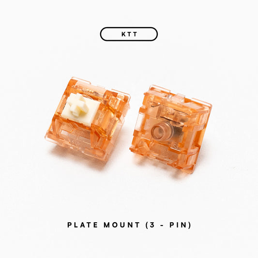 KTT Silent Linear AKA Light Sound Switch 55g Plate Mount