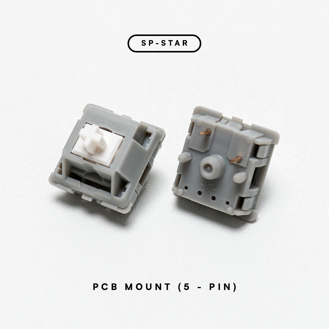 SP Star Meteor White Linear Switch 57g PCB Mount