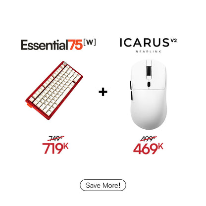 [BUNDLE] Essential75W Wireless Keyboard & Mouse Bundle