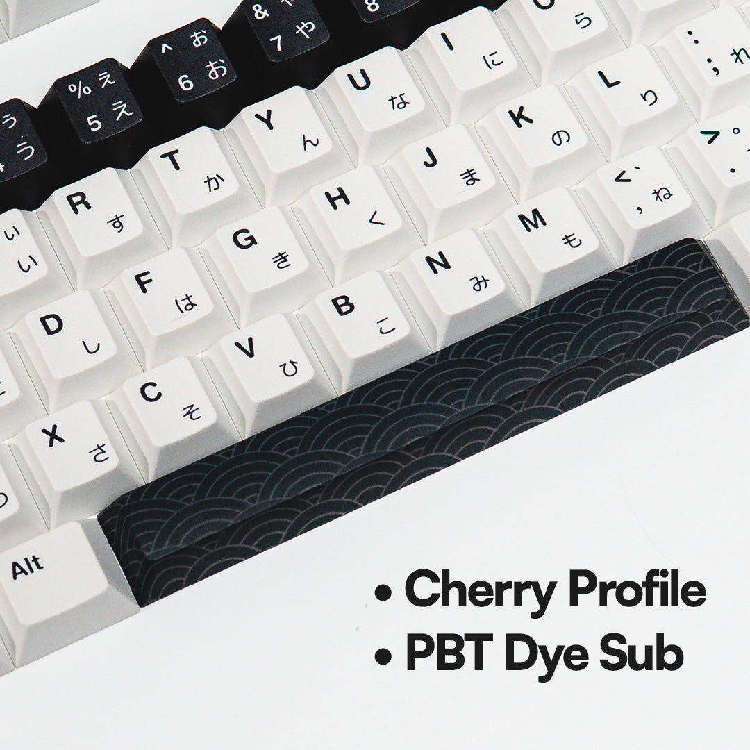 PPBT SHIRAKAWA ALT PBT Dye Sub Keycap Set Japanese Root