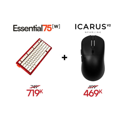 [BUNDLE] Essential75W Wireless Keyboard & Mouse Bundle
