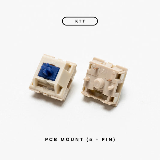 KTT Retro Blue 50g POK Linear Switch PCB Mount