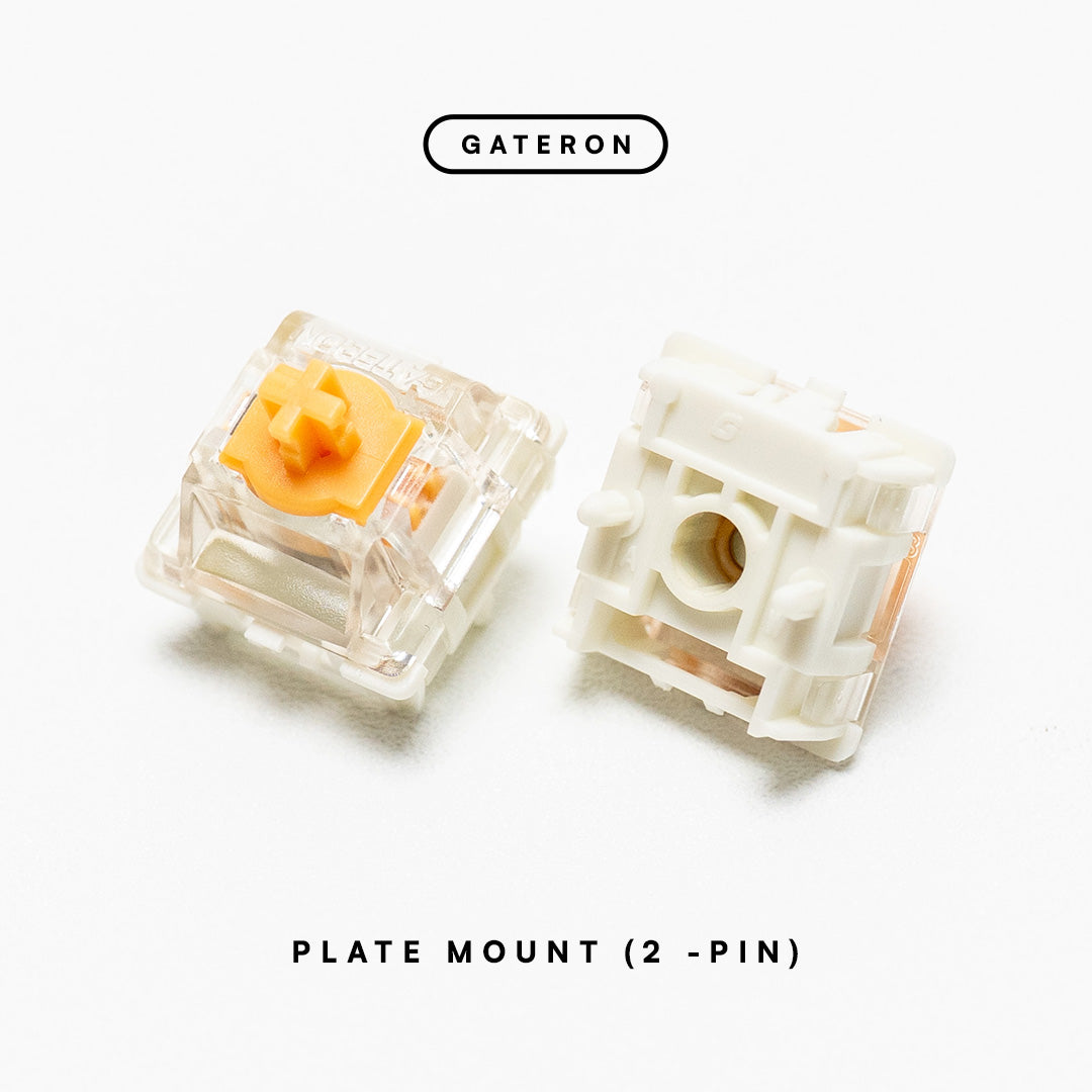 GATERON Magnetic Orange 2.0 Dual-rail 40g Linear Switch