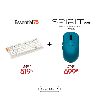 [BUNDLE] Essential75 Wired Keyboard & Mouse Bundle
