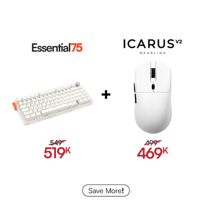 [BUNDLE] Essential75 Wired Keyboard & Mouse Bundle