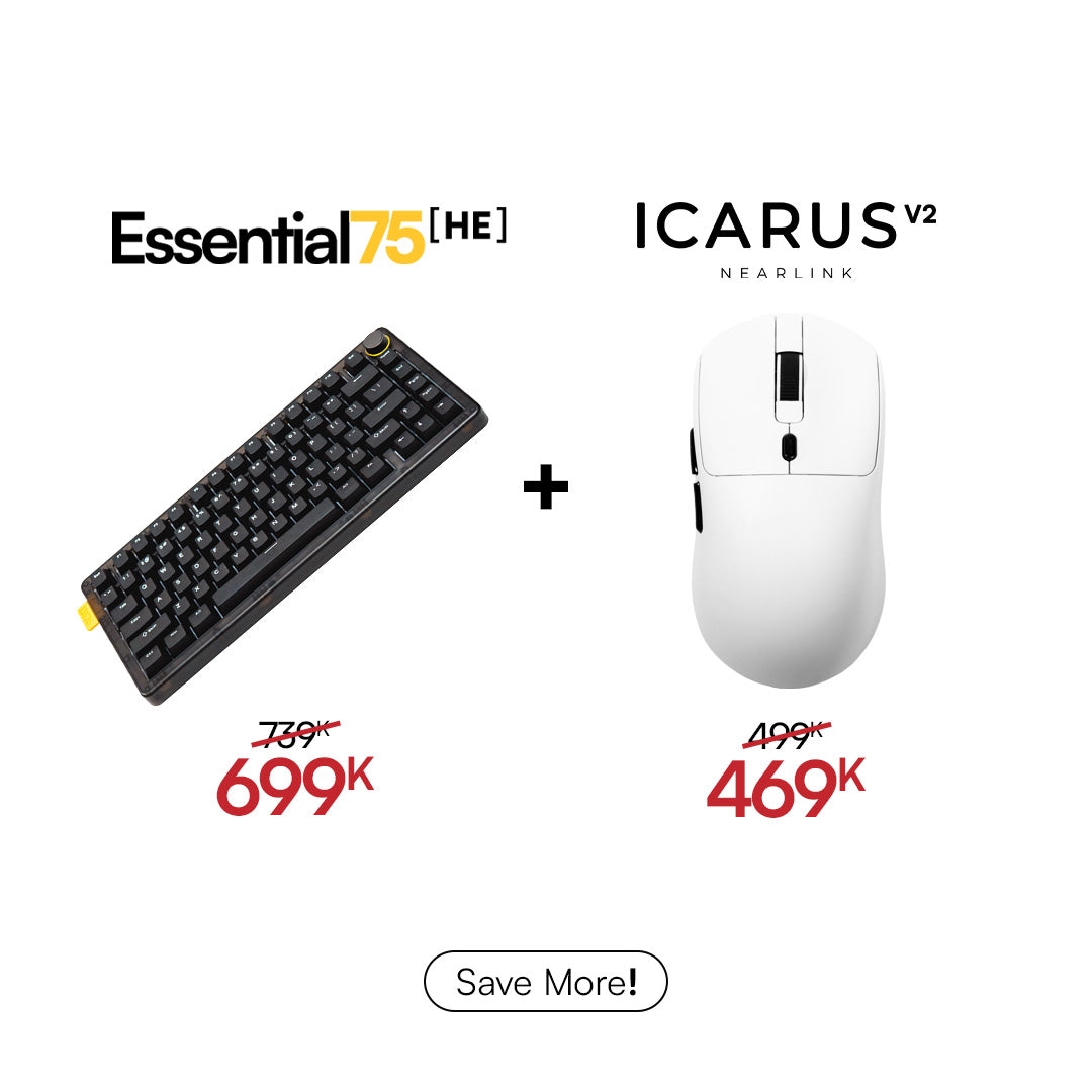 [BUNDLE] Essential75 HE Keyboard & Mouse Bundle