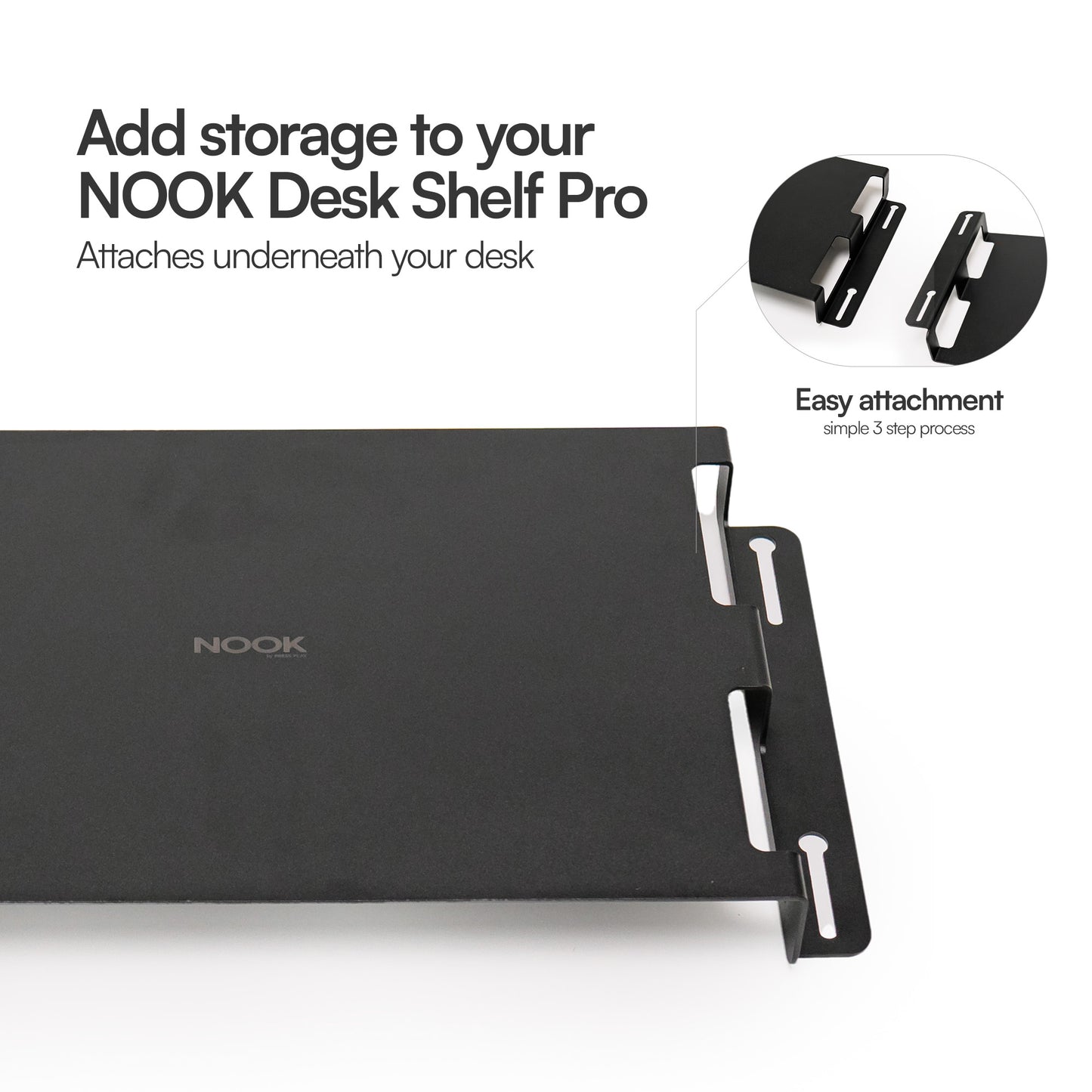 DESK TRAY for NOOK Desk Shelf Pro