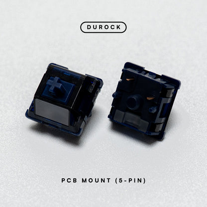 DUROCK Blue Lotus T1 Tactile Switch 65g - PCB Mount