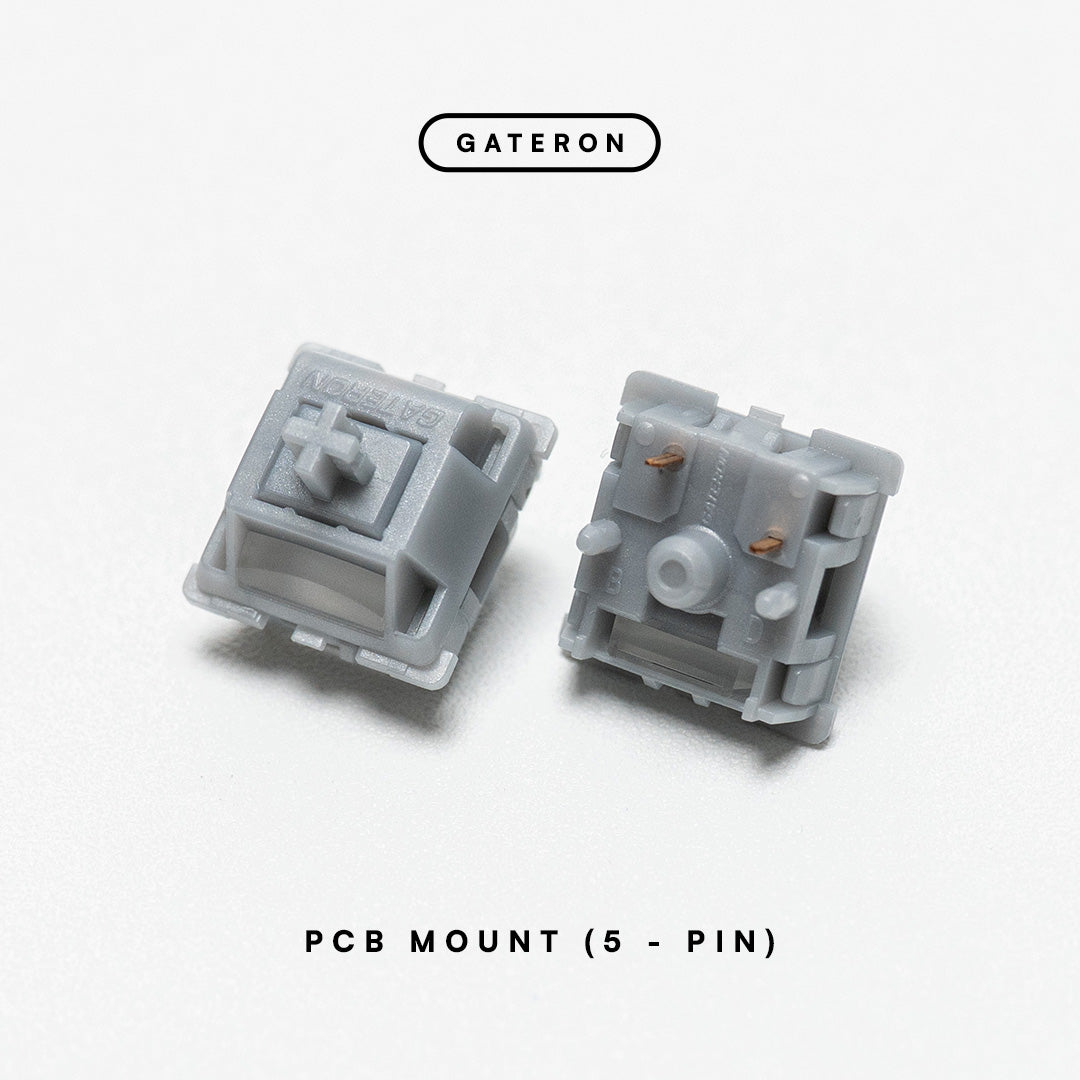 GATERON Smoothie Silver 40g Linear Switch PCB Mount