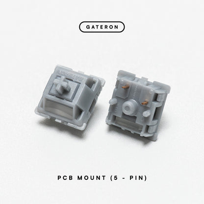 GATERON Smoothie Silver 40g Linear Switch PCB Mount