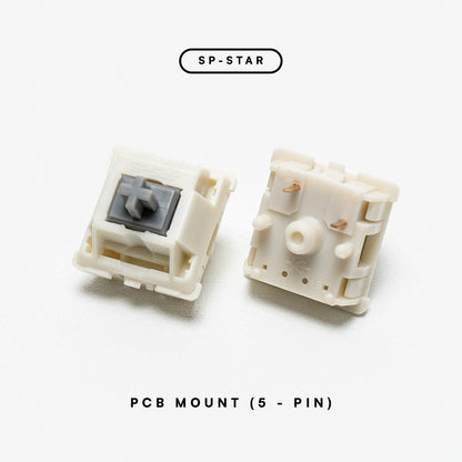 SP Star Polaris Gray Grey Linear Switch 67g PCB Mount