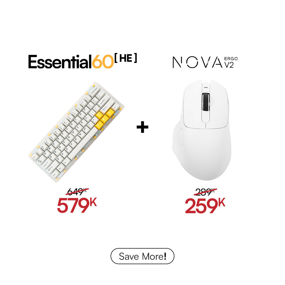 [BUNDLE] Essential60 HE Keyboard & Mouse Bundle
