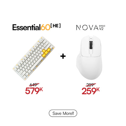 [BUNDLE] Essential60 HE Keyboard & Mouse Bundle