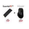 [BUNDLE] Essential75W Wireless Keyboard & Mouse Bundle