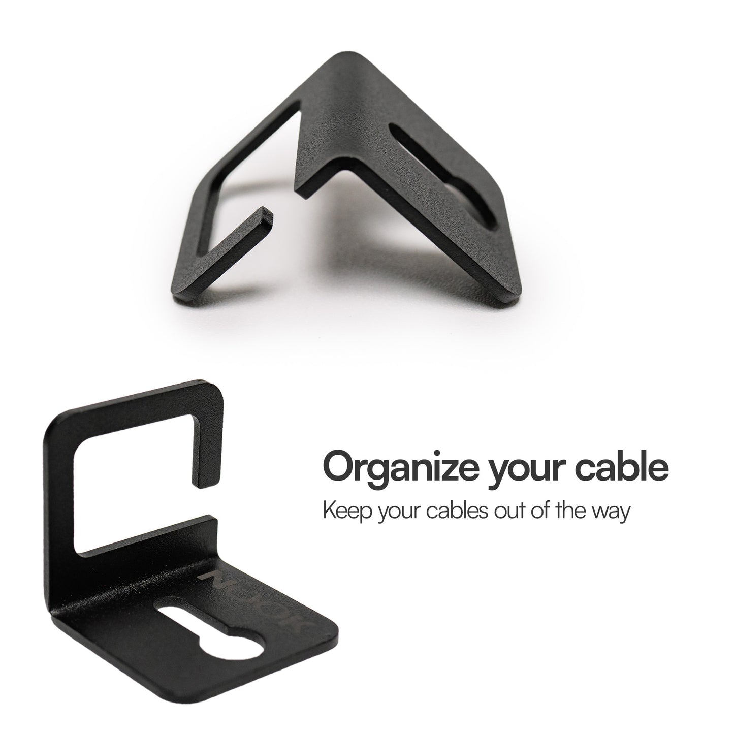 CABLE ORGANIZER for NOOK Desk Shelf Pro