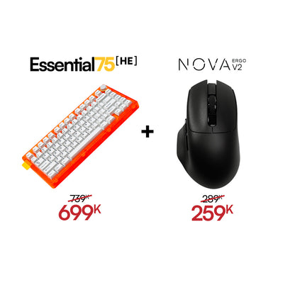 [BUNDLE] Essential75 HE Keyboard & Mouse Bundle