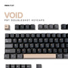VOID PBT Doubleshot Keycaps Set by Press Play