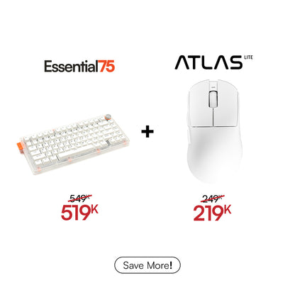 [BUNDLE] Essential75 Wired Keyboard & Mouse Bundle