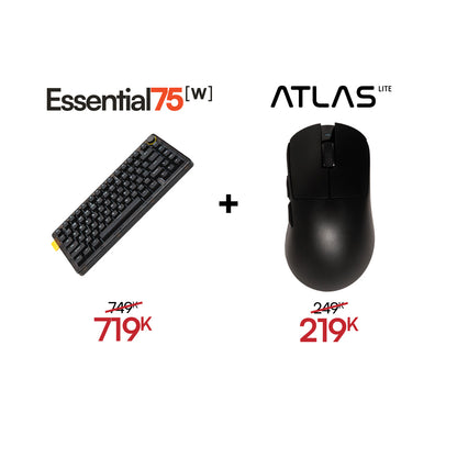 [BUNDLE] Essential75W Wireless Keyboard & Mouse Bundle