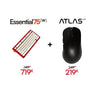 [BUNDLE] Essential75W Wireless Keyboard & Mouse Bundle
