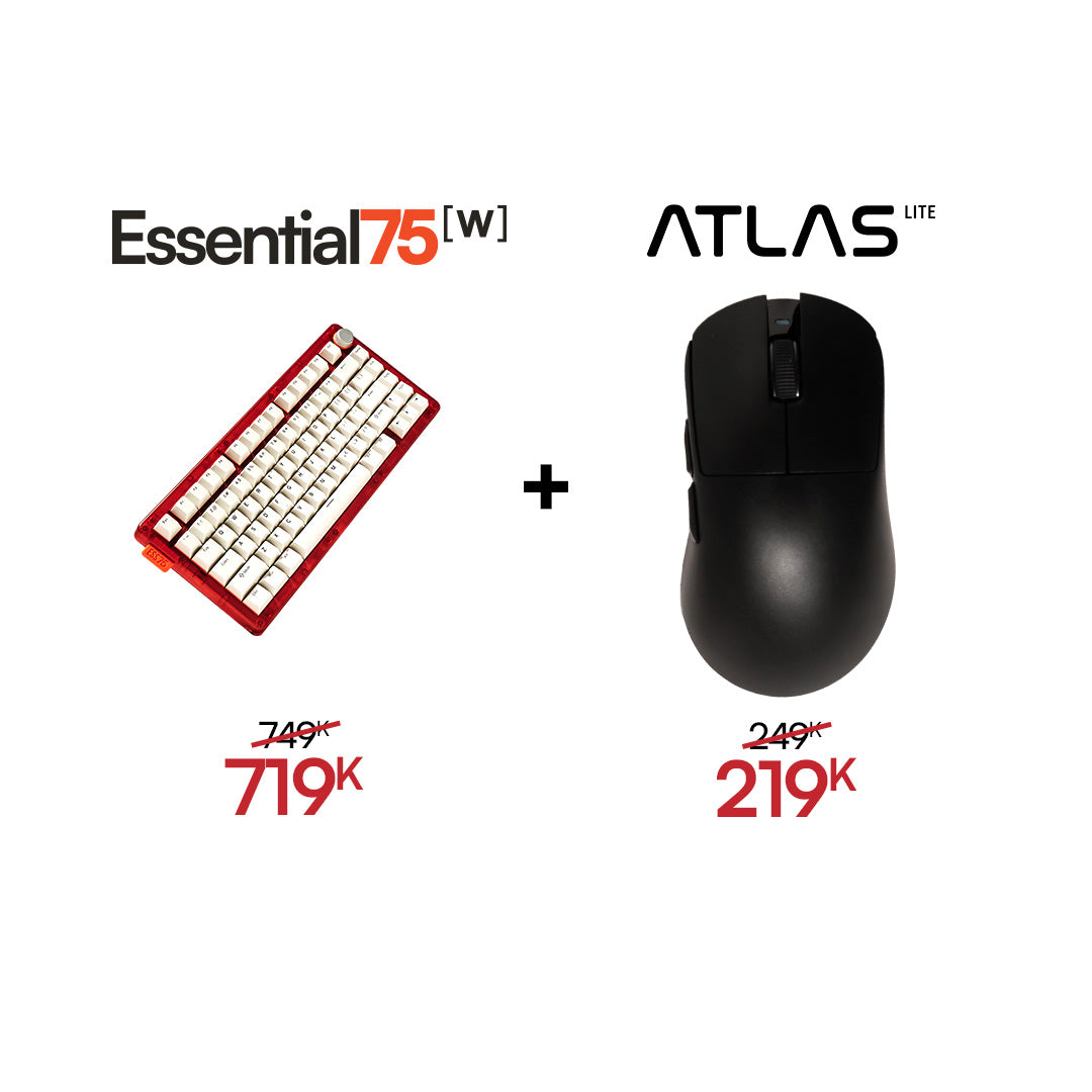 [BUNDLE] Essential75W Wireless Keyboard & Mouse Bundle
