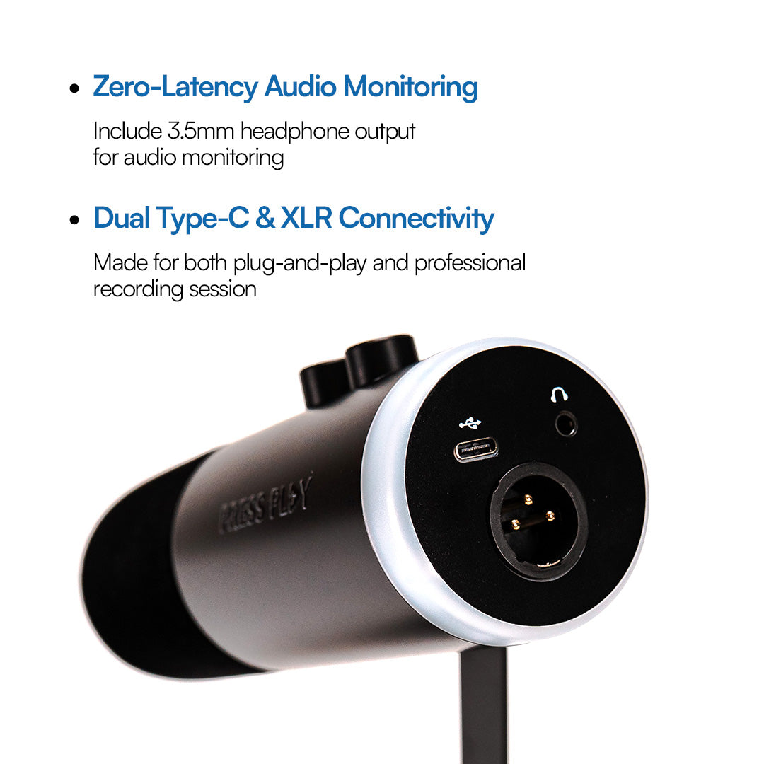 PODIUM D V2 Dynamic Microphone Type-C USB