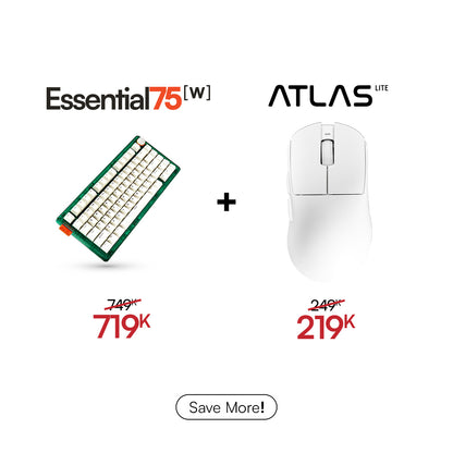 [BUNDLE] Essential75W Wireless Keyboard & Mouse Bundle