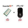 [BUNDLE] Essential75W Wireless Keyboard & Mouse Bundle