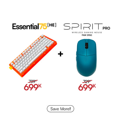 [BUNDLE] Essential75 HE Keyboard & Mouse Bundle
