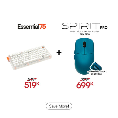 [BUNDLE] Essential75 Wired Keyboard & Mouse Bundle