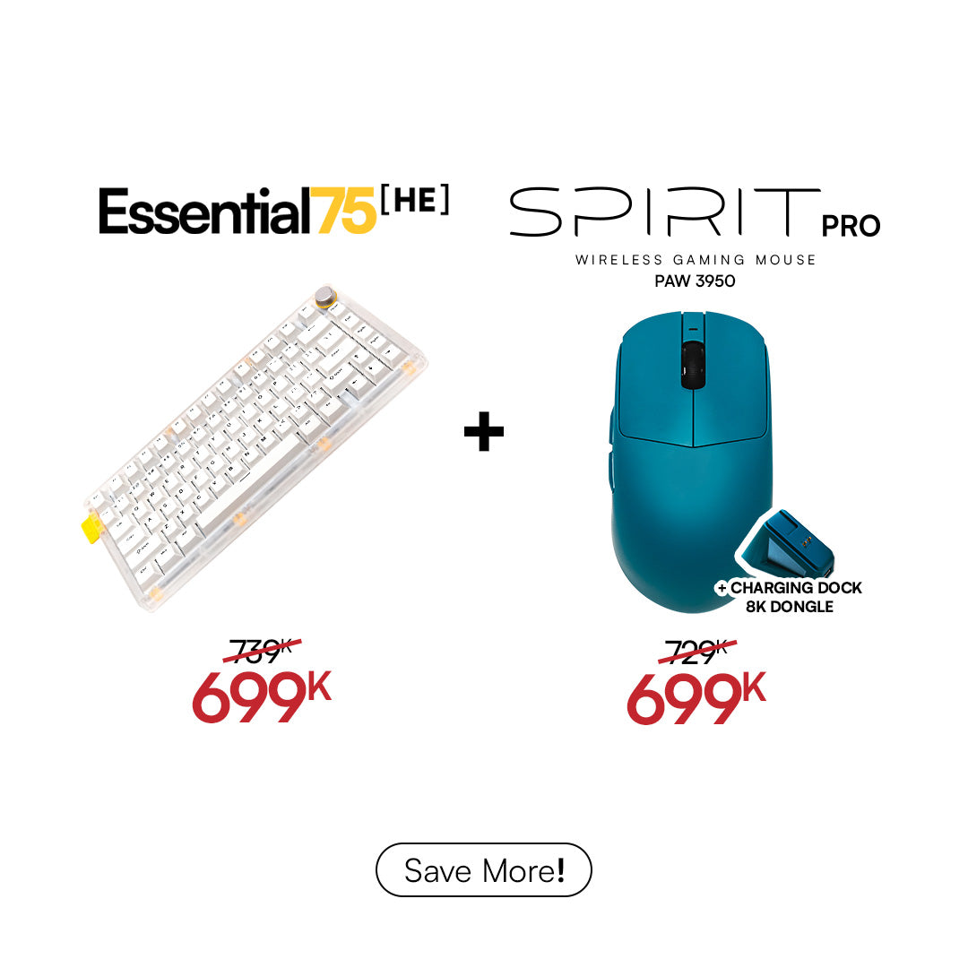 [BUNDLE] Essential75 HE Keyboard & Mouse Bundle
