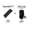 [BUNDLE] Essential75W Wireless Keyboard & Mouse Bundle