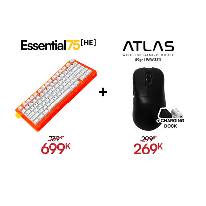 [BUNDLE] Essential75 HE Keyboard & Mouse Bundle