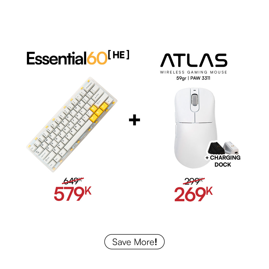 [BUNDLE] Essential60 HE Keyboard & Mouse Bundle