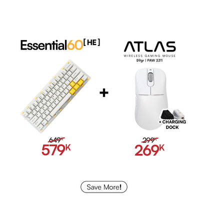 [BUNDLE] Essential60 HE Keyboard & Mouse Bundle