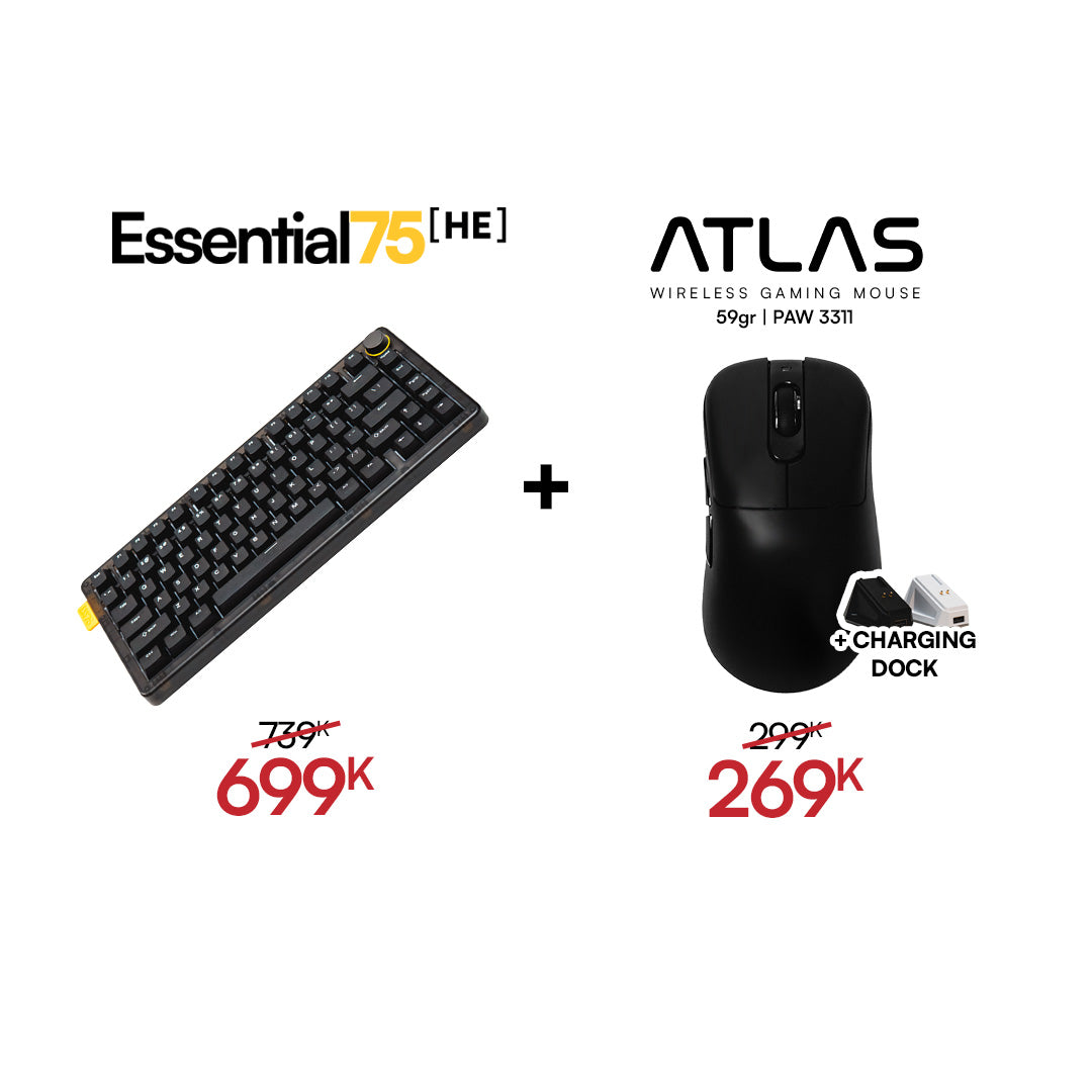 [BUNDLE] Essential75 HE Keyboard & Mouse Bundle