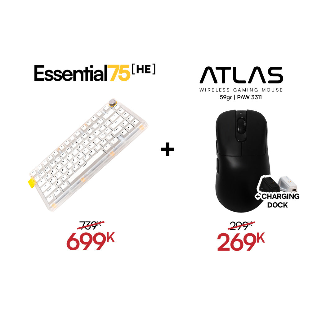 [BUNDLE] Essential75 HE Keyboard & Mouse Bundle