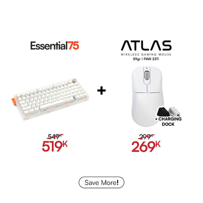 [BUNDLE] Essential75 Wired Keyboard & Mouse Bundle
