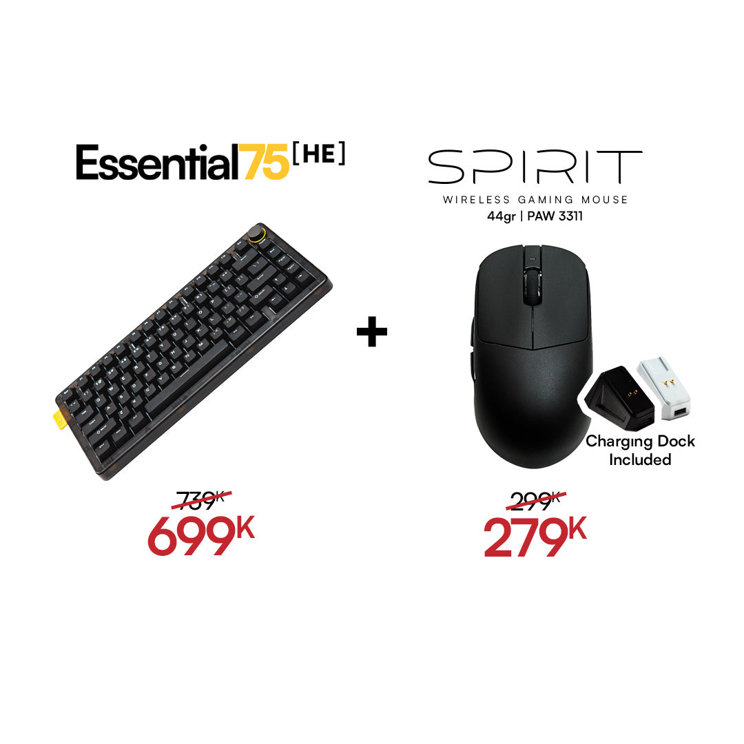 [BUNDLE] Essential75 HE Keyboard & Mouse Bundle