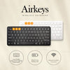 AirKeys Wireless Compact Keyboard Bluetooth 2.4G Dongle by Press Play