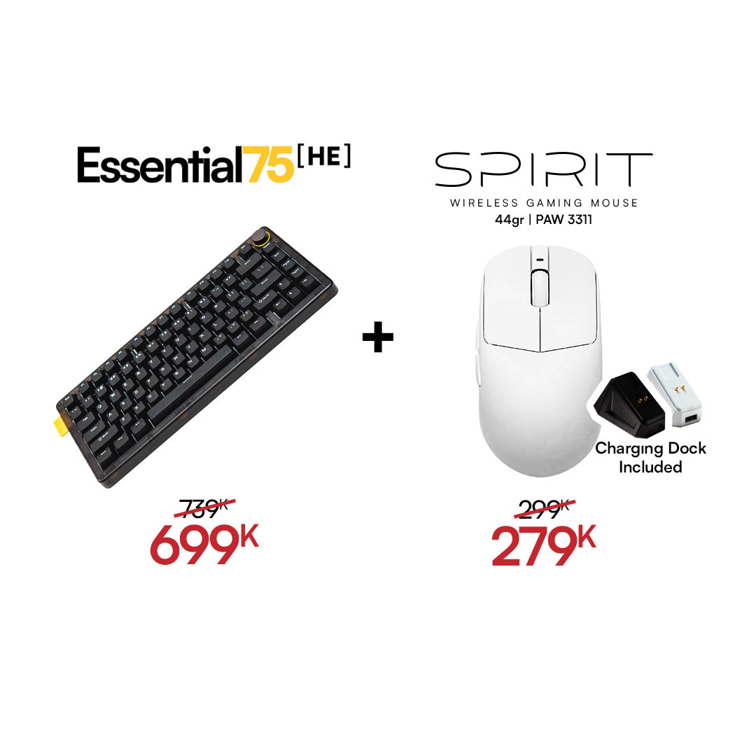 [BUNDLE] Essential75 HE Keyboard & Mouse Bundle