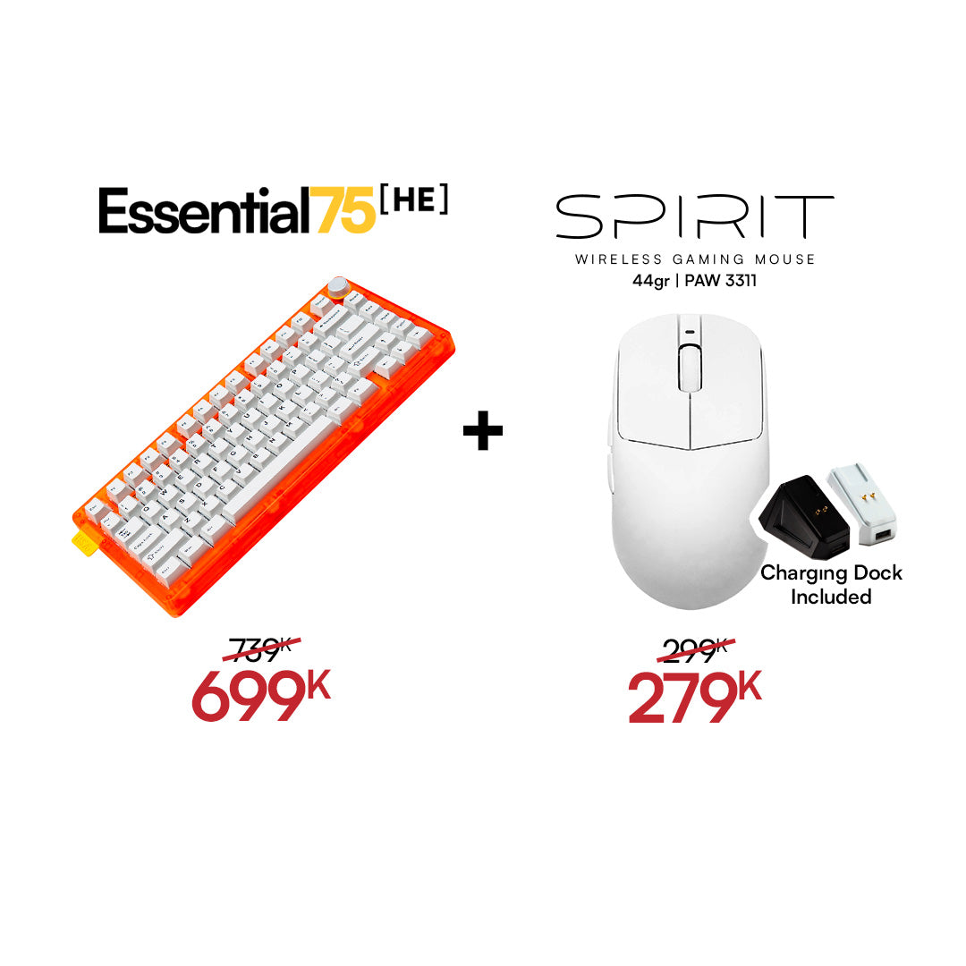 [BUNDLE] Essential75 HE Keyboard & Mouse Bundle