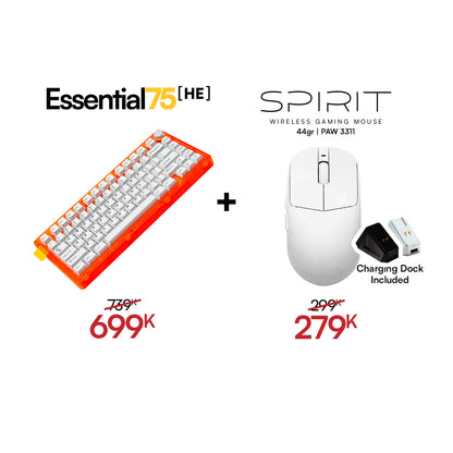 [BUNDLE] Essential75 HE Keyboard & Mouse Bundle