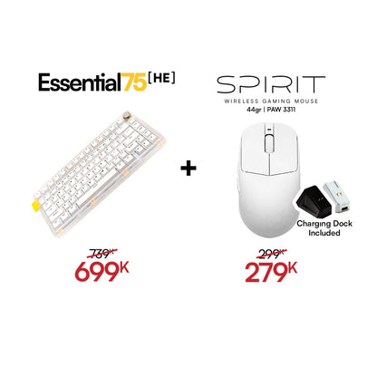 [BUNDLE] Essential75 HE Keyboard & Mouse Bundle